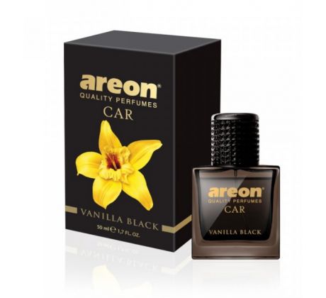 Parfém do auta AREON PERFUME NEW 50 ml Vanilla Black